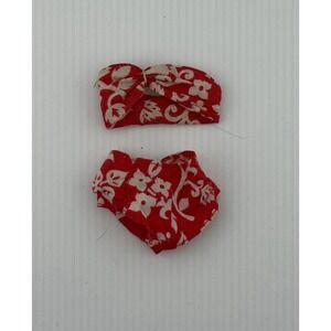 Vintage 1960's Barbie Mattel Hawaiian Bikini and Hula Skirt #1605